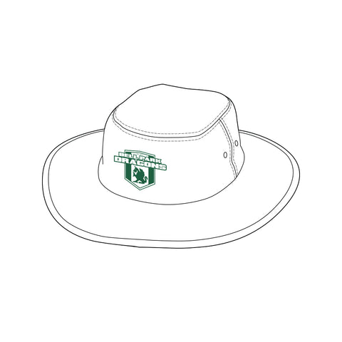 Bell Park CC Wide Brim Hat - White