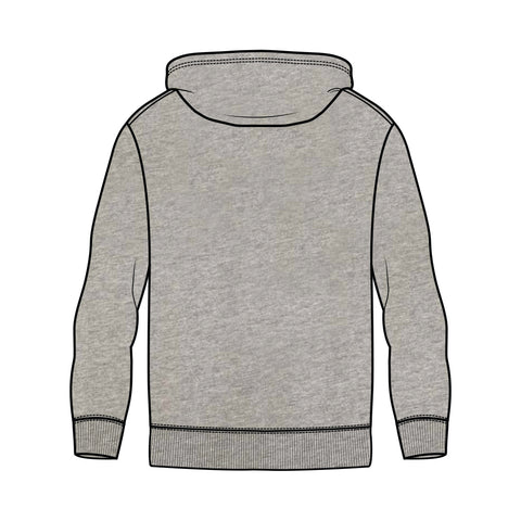 Bell Park FNC Fleece Hoodie - Grey Marle