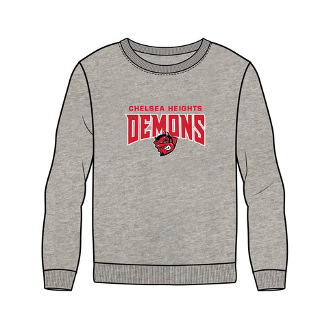 Chelsea Heights FNC Crew Neck Sweater - Grey