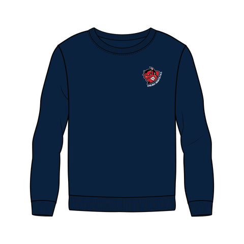 Chelsea Heights FNC Crew Neck Sweater - Navy