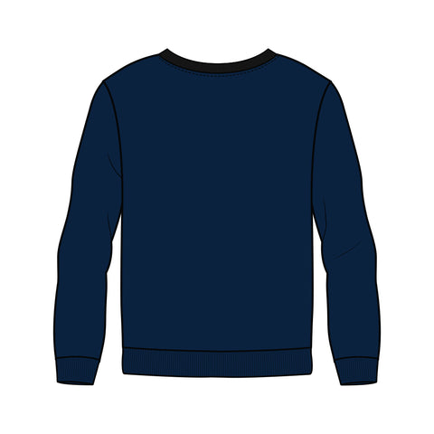Chelsea Heights FNC Crew Neck Sweater - Navy