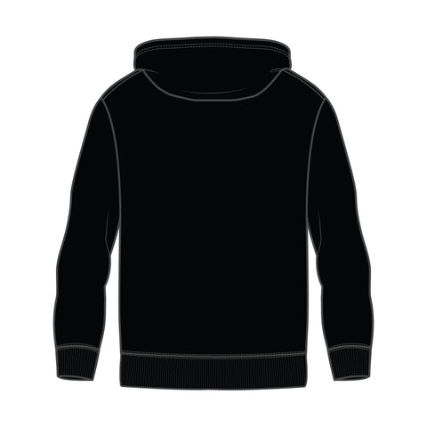 Carngham Linton FNC Fleece Hoodie - Black