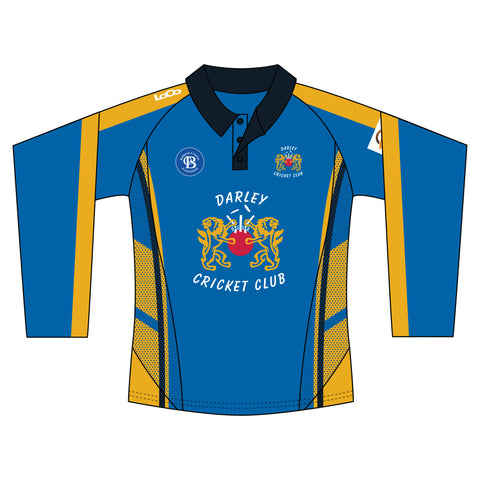 Darley CC Senior Playing Top - Blue