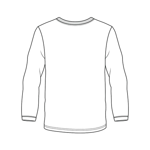 East Point JFC Long Sleeve Tee - White