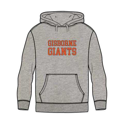 Gisborne Giants FNC Fleece Hoodie - Grey Marle
