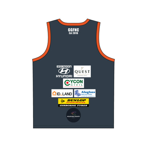 Gisborne Giants FNC Warm Up Singlet