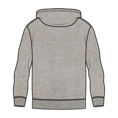 Leopold FNC Fleece Hoodie - Grey Marle