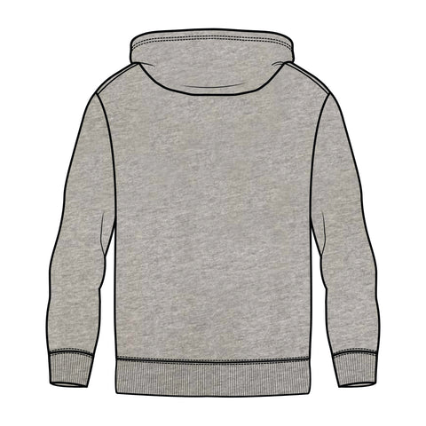 Moorabbin Baseball Club Fleece Hoodie - Grey Marle
