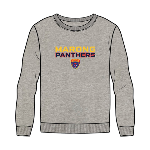 Marong FNC Crew Neck Sweater - Grey Marle