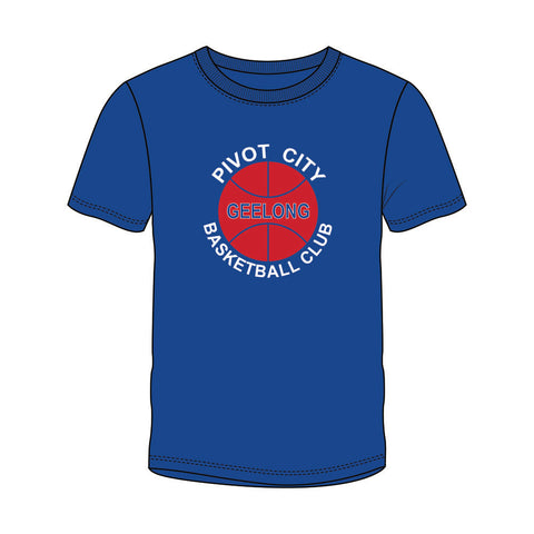 Pivot City Basketball Club Short Sleeve Tee - Royal