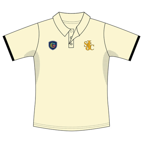 St Josephs CC 2 Day Playing Top - Cream