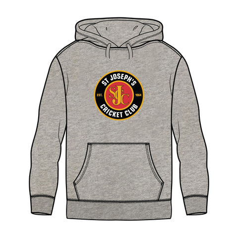 St Josephs CC Fleece Hoodie - Grey Marle