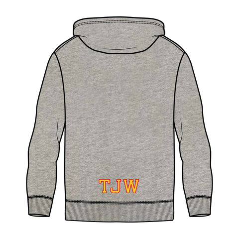St Joseph's FNC Fleece Hoodie - Grey Marle