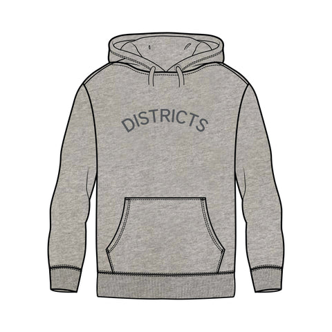 Werribee Districts FC Fleece Hoodie - Grey