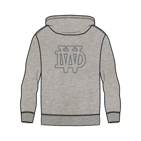 Werribee Districts FC Fleece Hoodie - Grey