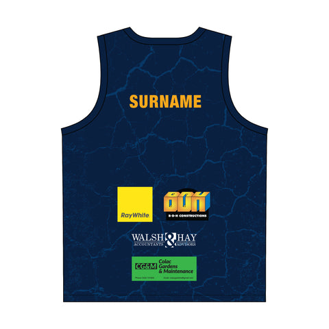 Western Eagles FNC Reversible Netball Warm Up Singlet