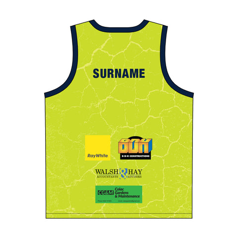 Western Eagles FNC Reversible Netball Warm Up Singlet