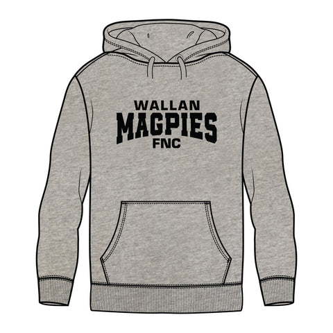 Wallan FNC Fleece Hoodie - Grey Marle