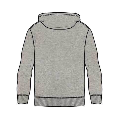 Tatura FNC Fleece Hoodie - Grey Marle