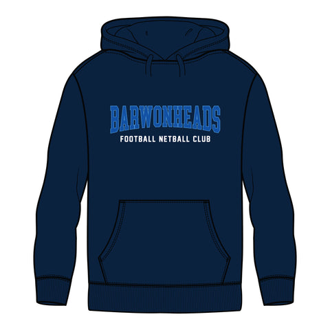 Barwon Heads FNC Fleece Hoodie - Navy