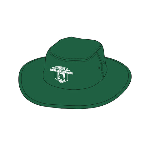 Bell Park CC Wide Brim Hat - Green