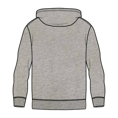 Berwick CC Fleece Hoodie - Grey Marle