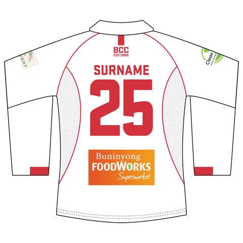 Buninyong CC Senior Mens 2 Day Playing Top - Long Sleeve