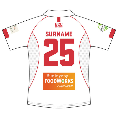 Buninyong CC Senior Mens 2 Day Playing Top - Short Sleeve