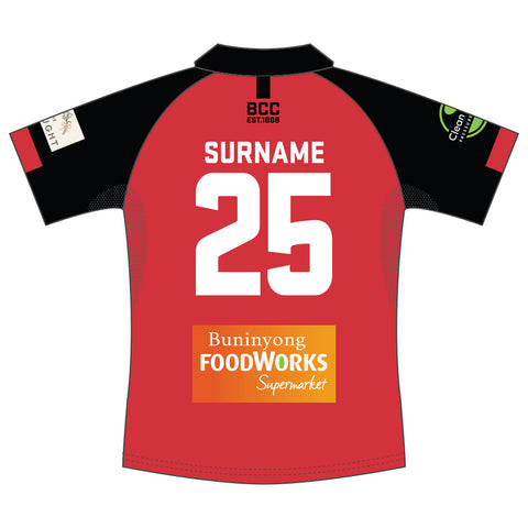 Buninyong CC Womens Playing Top - Short Sleeve