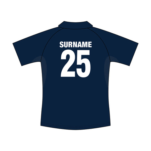 Carlton CC Womens Cricket Playing Top - Navy