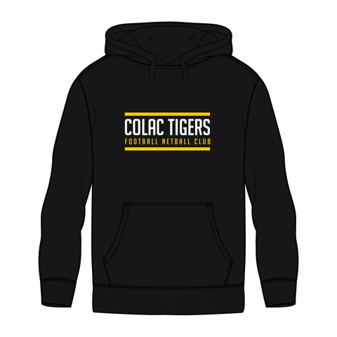 Colac Tigers FNC Fleece Hoodie - Black