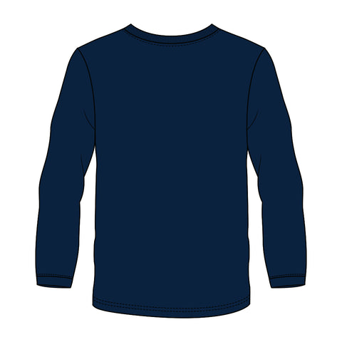 Drysdale FC Long Sleeve Tee - Navy