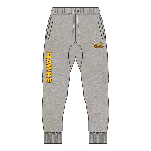 Drysdale FC Fleece Trackpants - Grey Marle