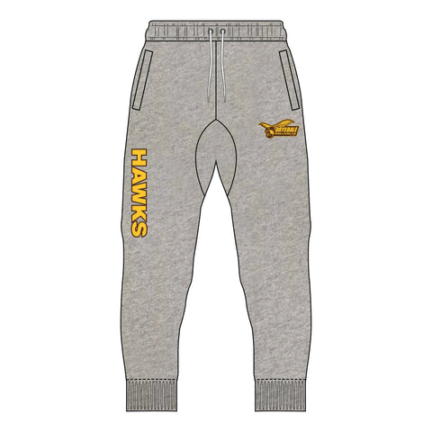 Drysdale FNC Fleece Trackpants - Grey Marle