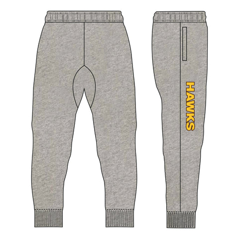 Drysdale FC Fleece Trackpants - Grey Marle