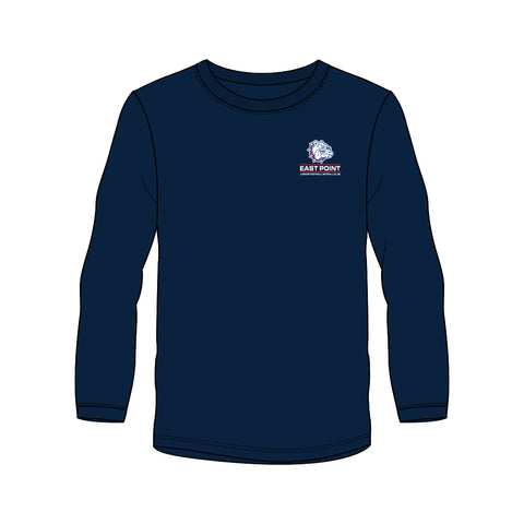 East Point JFC Long Sleeve Tee - Navy