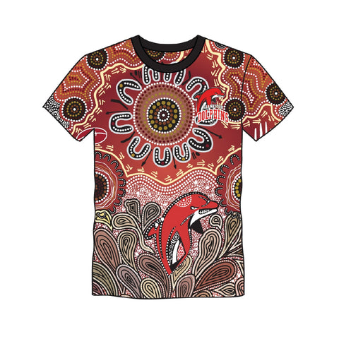Frankston Dolphins JFC Indigenous Training Tee