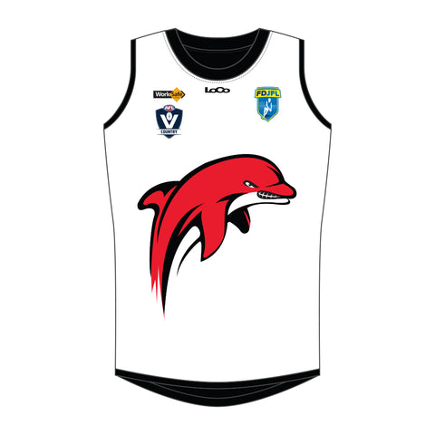 Frankston Dolphins JFC Reversible Playing Jumper - Short Sleeve