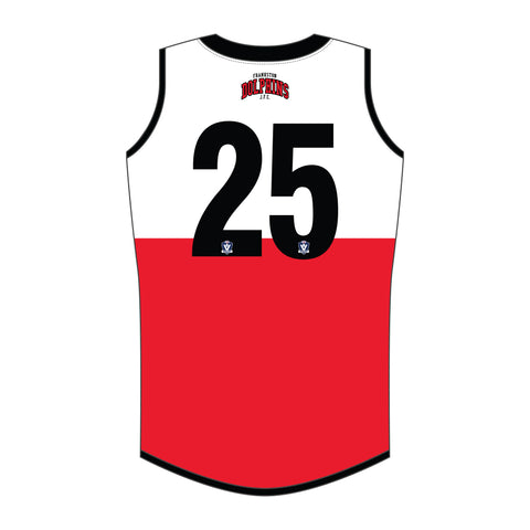 Frankston Dolphins JFC Reversible Playing Jumper - Short Sleeve