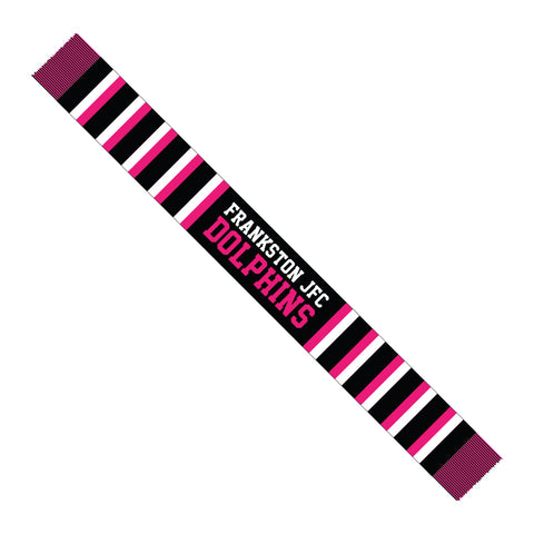 Frankston Dolphins JFC Supporter Scarf - Pink
