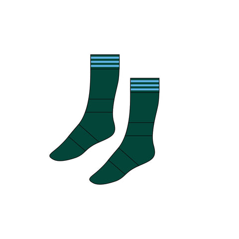 Geelong Amateur FNC Football Socks - Short