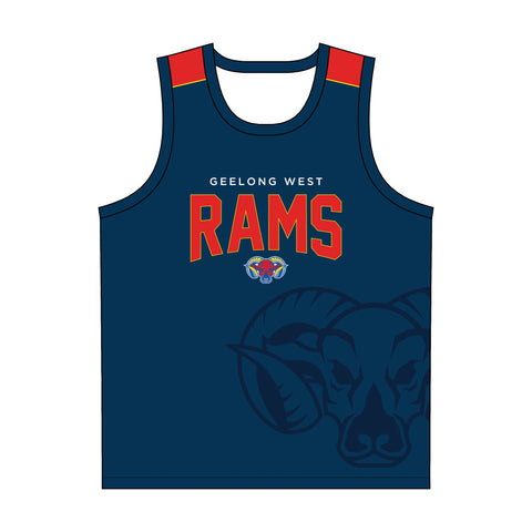 Geelong West CC Training Singlet