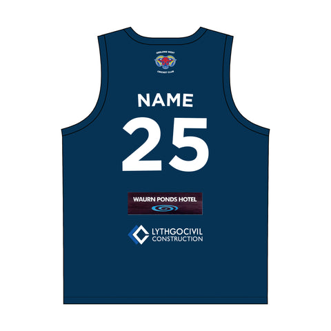 Geelong West CC Warm Up Singlet