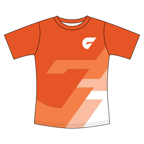 Geelong West FNC Custom Training Tee - Orange