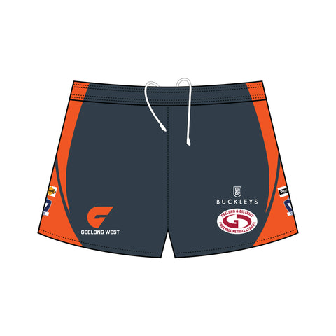 Geelong West FNC Geelong & District FNL Football Shorts