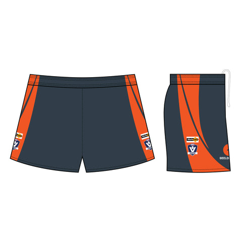 Geelong West FNC Geelong & District FNL Football Shorts