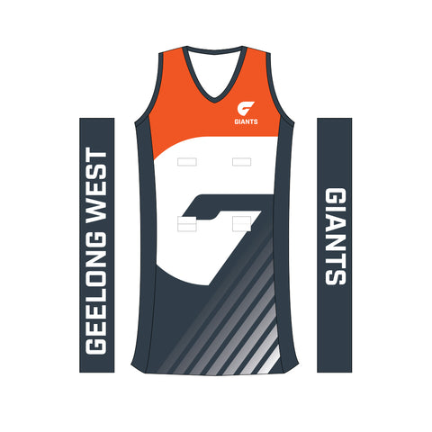 Geelong West GFNL FNC Netball Dress