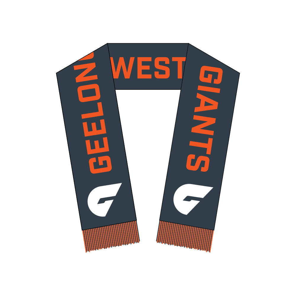 Geelong West FNC Knit Scarf