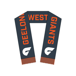 Geelong West FNC Knit Scarf