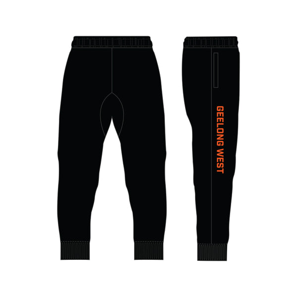 Geelong West FNC Fleece Trackpants - Black